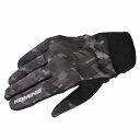 【15日限定!クーポン配布!】 コミネ KOMINE バイク用 グローブ Gloves GK-233 プロテクトライディングメッシュグローブ プレイドブラック Mサイズ 06-233/P.BK/M