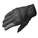 コミネ KOMINE バイク用 グローブ Gloves GK-243 プロテクトクーリングメッシュグローブ ソリッドブラック XSサイズ 06-243/S.BK/XS