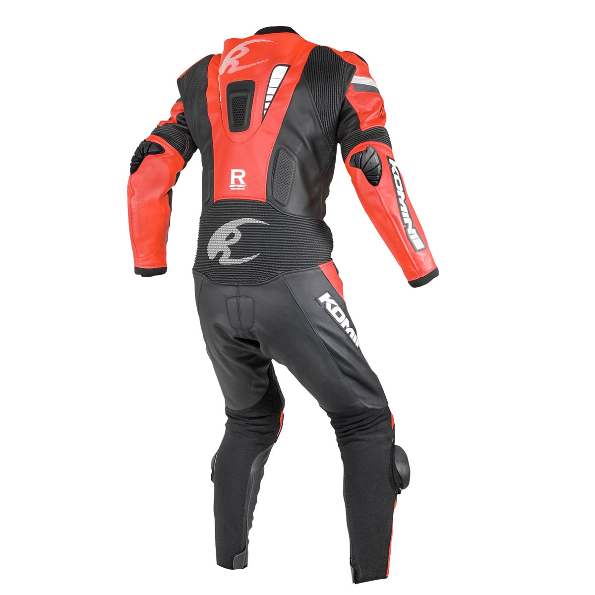 【8月20日限定 抽選で全額ポイントバック】 コミネ (Komine) バイク用 レザー & レーシングギア Leather & Racing Gear S-53 レーシングレザースーツ レッド/ブラック XLサイズ 02-053/RD/BK/XL