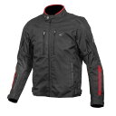 【スーパーSALE限定!特別クーポン!ポイントUP!】 コミネ KOMINE バイク用 秋冬春 3シーズンジャケット JK-603 プロテクトショートウインタージャケット コミネ ブラック レッド Mサイズ 07-603