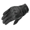 【スーパーSALE限定!特別クーポン!ポイントUP!】 コミネ KOMINE バイク用 グローブ Gloves GK-257 ベンティッドプロテクトレザーグローブ ブラック Mサイズ 06-257/BK/M