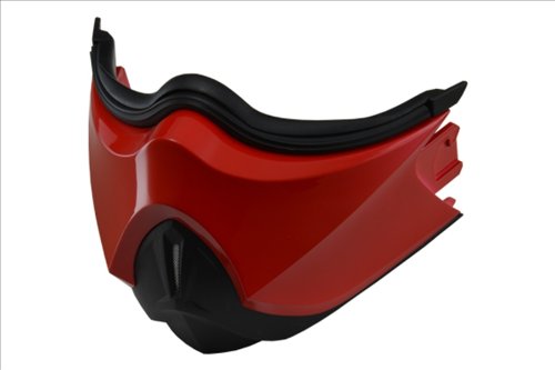 リード工業 (LEAD) バイク用 システムヘルメットパーツ X-AIR SOLDAD フェイスマスク レッド