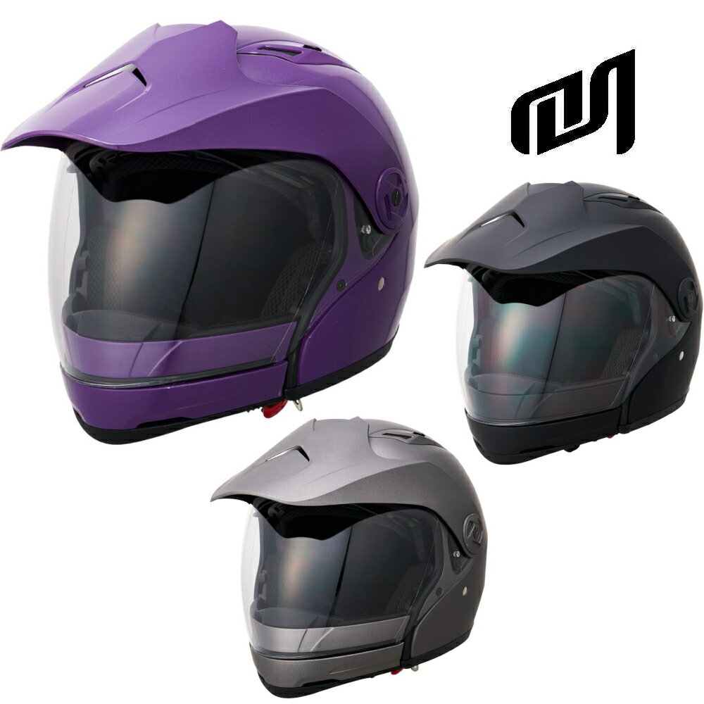 楽天市場】オフロード（カラーパープル）（ヘルメット｜バイク用品