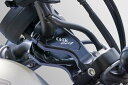 【15日限定!クーポン配布!】 OVER Racing(オーバーレーシング) バイク用 ステム ハンドルライザー ブラック Rebel250(17-)/500(...