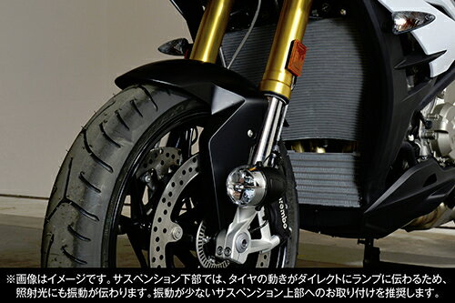 【15日限定！ポイント2倍！クーポン配布！】 PIAA(ピア) バイク用 MLL3 LP270 LEDランプ フォグ配光 12V7.5W 6000K 3