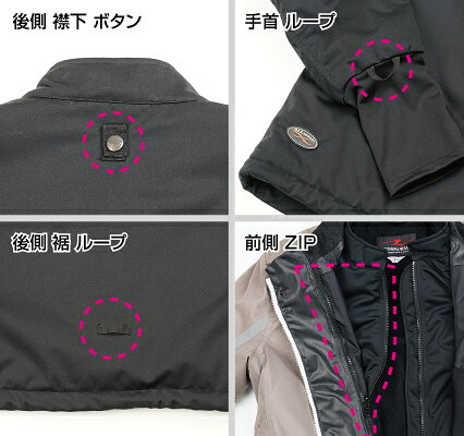 【15日限定！クーポン配布！】 ROUGH&ROAD (ラフ&ロード) バイク用 インナージャケ...