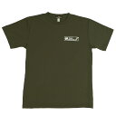 ROUGH&ROAD (ラフ&ロード) バイク用 クルーネック 半袖 カットソー ラフパームツリードライTシャツ アーミーグリーン Mサイズ RR1006AG2