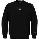 楽天moto-zoa 楽天市場店RSタイチ RS TAICHI バイク用 ニューエラ NEW ERA リラックスフィット スウェット トレーナー NEU010 SWEAT CREW NECK ブラック Mサイズ NEU010BK01M