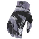 Troy Lee Designs トロイリーデザインズ バイク オフロード メッシュグローブ TDT081 エアー グローブ BRUSHED CAMO BLACK/GRAY Lサイズ TDT081BK72L(2)