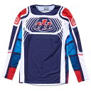 Troy Lee Designs トロイリーデザインズ バイク オフロード モトクロス ウェア TDU230 SE PRO ジャージ WAVEZ NAVY/RE...