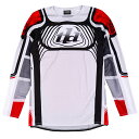 Troy Lee Designs トロイリーデザインズ バイク オフロード モトクロス ウェア TDU230 SE PRO ジャージ WAVEZ OFF WHI...