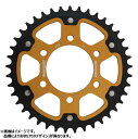 スーパースプロックス(Supersprox) バイク用 ドリブン スプロケット リア ステルス (STEALTH) アルミ&スチール 37T ゴールド RST-498:37-GLD W650 99-03、ZEPHYR750 90-94