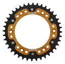 【15日限定!クーポン配布!】 スーパースプロックス(Supersprox) バイク用 ドリブン スプロケット リア ステルス(STEALTH) アルミ&スチー...