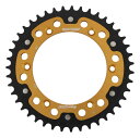 【15日限定!クーポン配布!】 スーパースプロックス(Supersprox) バイク用 ドリブン スプロケット リア ステルス(STEALTH) アルミ&スチー...