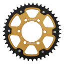【15日限定!クーポン配布!】 スーパースプロックス(Supersprox) バイク用 ドリブン スプロケット リア ステルス (STEALTH) アルミ&スチ...