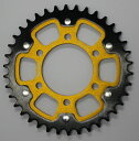 【15日限定!クーポン配布!】 スーパースプロックス(Supersprox) バイク用 ドリブン スプロケット リア ステルス (STEALTH) アルミ&スチ...