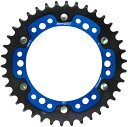 【15日限定!クーポン配布!】 スーパースプロックス(Supersprox) バイク用 ドリブン スプロケット リア ステルス(STEALTH) アルミ&スチー...