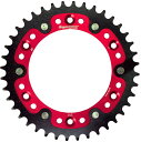 【15日限定!クーポン配布!】 スーパースプロックス(Supersprox) バイク用 ドリブン スプロケット リア ステルス(STEALTH) アルミ&スチー...