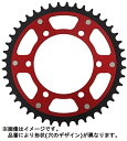 スーパースプロックス(Supersprox) バイク用 ドリブン スプロケット リア ステルス(STEALTH) アルミ&スチール 49T レッド RST-823:49-RED ACROSS 90-98 BANDIT250/Limited(GK74A-128230迄) 89-94