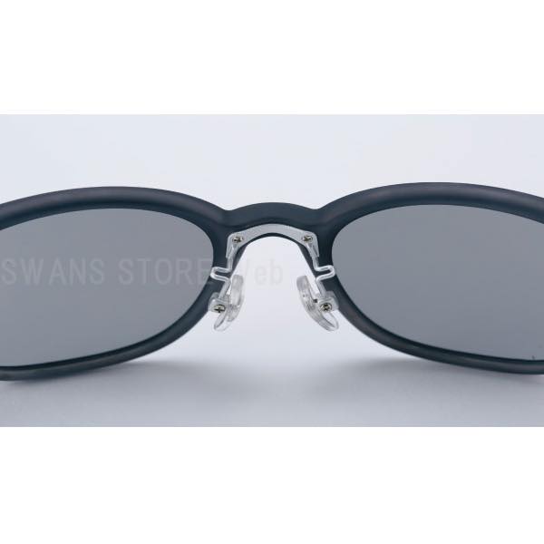 SWANS(スワンズ)サングラスPW-0001SBLU(マットスモーク×クリアブルー)DF-Pathway(ディーエフ・パスウェイ)カラーレンズモデル3137011803274