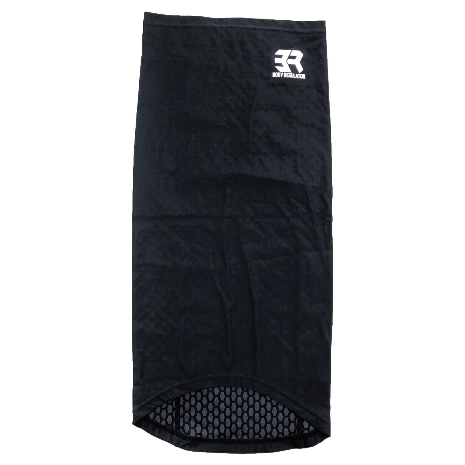 山城(yamashiro) BODY REGULATOR バイク用 ネックカバー 冷感 クール 春夏 氷瀑ネックゲイダー ブラック フリー YKI112BK