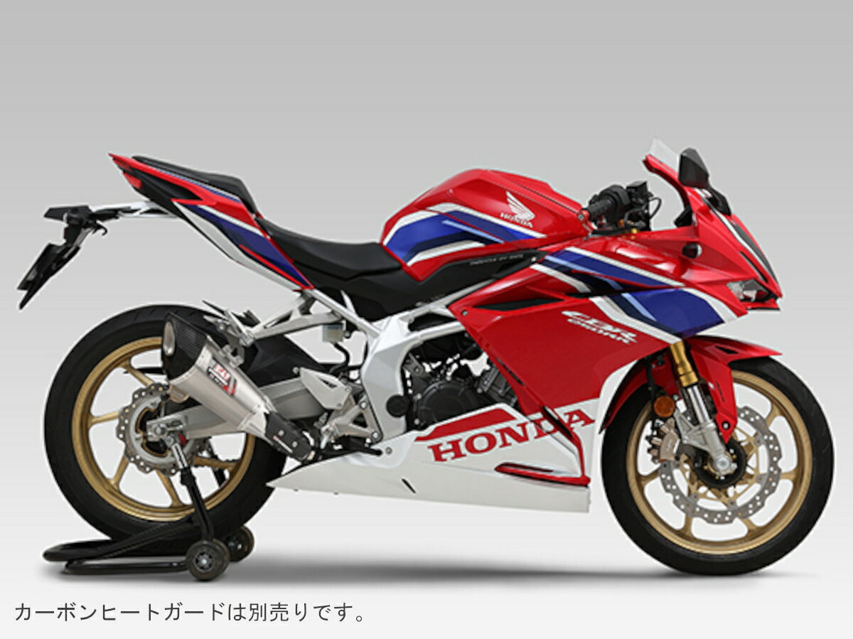ヨシムラ YOSHIMURA バイク用 マフラー スリップオン R-11 サイクロン 1エンド EXPORT SPEC 政府認証 (ST) チタンカバー 車種:CBR250RR(20) 品番:110-44C-5E80