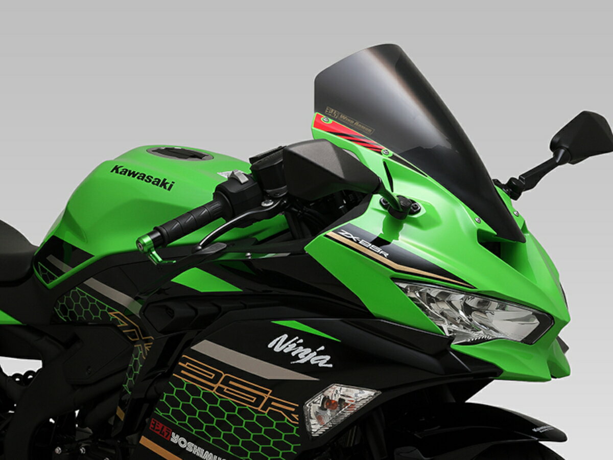 ヨシムラ YOSHIMURA バイク用 ウインドスクリーン ウィンド アーマー 車種:Ninja ZX-25R(20) 品番:522-238-1000