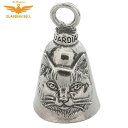 【送料無料!】米国製 ガーディアンベル 「 Cat 」お守り 魔除け バイカー GUARDIAN BELL 猫 キャット