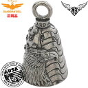 【送料無料!】米国製 ガーディアンベル Bald Eagle【お守り 魔除け バイカー GUARDIAN BELL】はくとうわし 白頭鷲