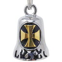 【送料無料!】バイカーベル Gold Cross|お守り・魔除け・バイカー・グレムリンベル・ガーディアンベル