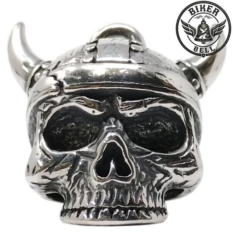 Rakuten - 【送料無料！】バイカーベル Skull Viking｜お守り・魔除け・バイカー・グレムリンベル・ガーディアンベル