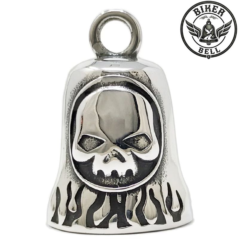樂天商城 - 【送料無料！】バイカーベル Skull Fire｜お守り・魔除け・バイカー・グレムリンベル・ガーディアンベル