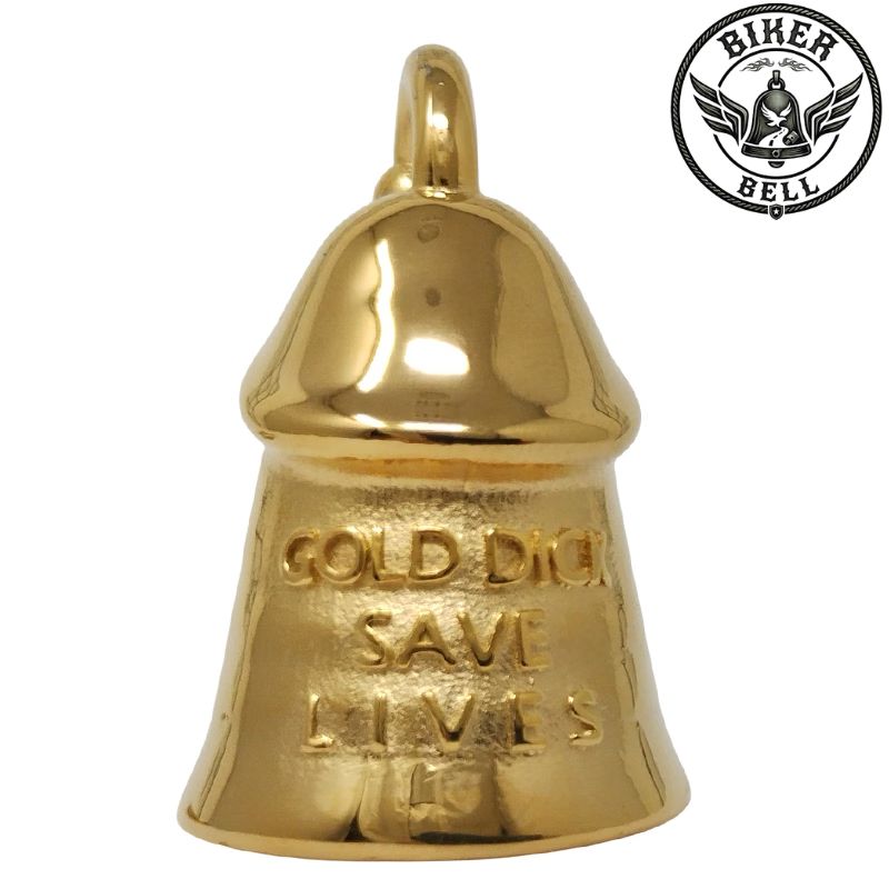樂天商城 - 【送料無料！】バイカーベル GOLD DICK SAVE LIVES｜お守り・魔除け・バイカー・グレムリンベル・ガーディアンベル