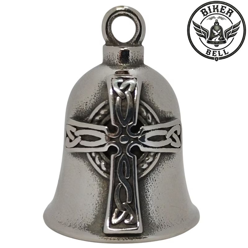 Rakuten - 【送料無料！】バイカーベル CELTIC CROSS｜お守り・魔除け・バイカー・グレムリンベル・ガーディアンベル