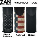 ZAN headgear/ザンヘッドギア WINDPROOF TUBE チューブ フェイスマスク ウィンドプルーフBUFF MASK バフマスク|バフ マフ|ツーリング ジョギング ランニング 登山などに