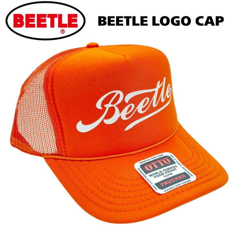 樂天商城 - OCEAN BEETLE　オーシャンビートル　ロゴキャップ　BEETLE LOGO CAP (OBCAP-typeH) ｜オレンジ｜ OTTO