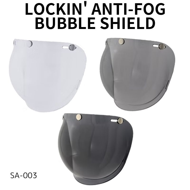 Rakuten - SUNUP　 ロッキン　アンチフォグ　固定式バブルシールド　LOCKIN'　ANTI-FOG　BUBBLE SHIELD