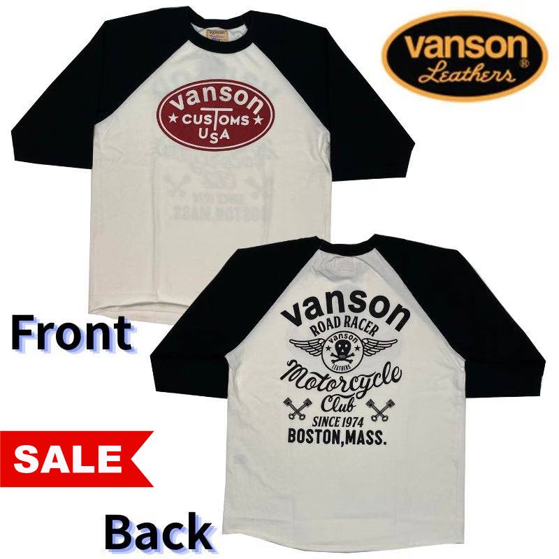 楽天市場】vanson 七分袖の通販