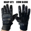 アウトレット！ COW GLOVE カウグローブ グローブ カラー：ブラック ナックルガード付き アウトレット品 HGGP-OT1