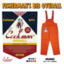 COOKMAN/NbN}@Fisherman's Bib Overall Orange ijZbNXjtBbV[}@ru@I[o[I[@IW