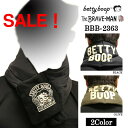 【セール!39%オフ!】THE BRAVEMAN×BETTY BOOP ロゴ刺繍 ベティ・ブープ ネックウォーマー BBB-2363 【ppp】