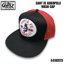 GUNZ SANT FE KOKOPELLI MESH CAP ガンズ サンタフェ ココペリ メッシュキャップ ブラック/レッド フリーサイズ OTTO