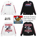 HONDA x PANDIESTA SB Honda Pandiesta DARTTRACK RACE L/STee 長袖Tシャツ　コラボ企画(592503)　ダートトラックレース　パンディエスタ　ホンダ