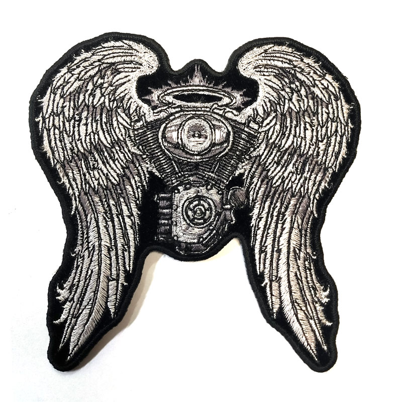 Rakuten - 【HOT LEATHERS】刺繍パッチ 　Asphalt Angel Lady Biker　パッチ　5インチ　PATCH　ワッペン［PPA5190］