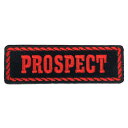 【HotLeathers】MC役職パッチ 《PROSPECT/見習い》 刺繍パッチ 4インチ ワッペン