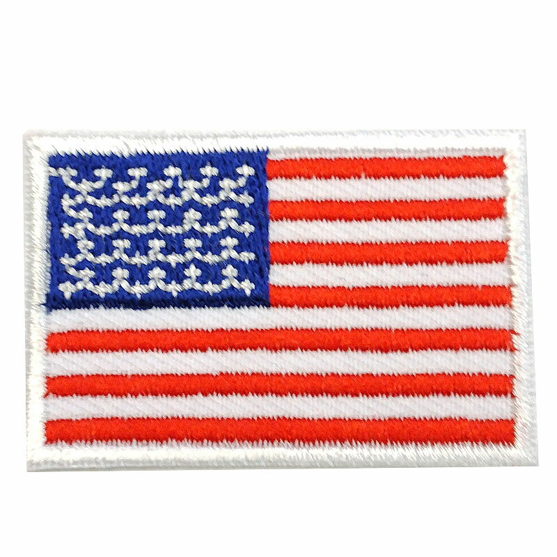 【刺繍パッチ】US FLAG アメリカ国旗 ミリタリー PATCH ワッペン