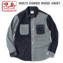 児島ジーンズ マルチコンボワークシャツKOJIMA GENES MULTI COMBO WORK SHIRT(RNB-281S)