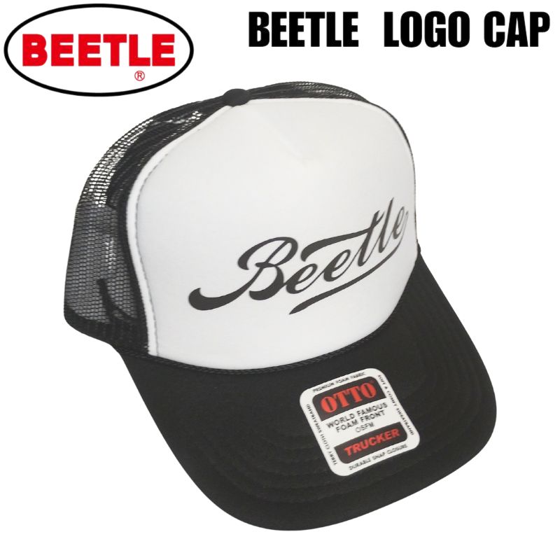 Rakuten - OCEAN BEETLE　オーシャンビートル　ロゴキャップ　BEETLE Logo cap (Type H) ｜ブラック・ホワイト/ブラック｜ OTTO