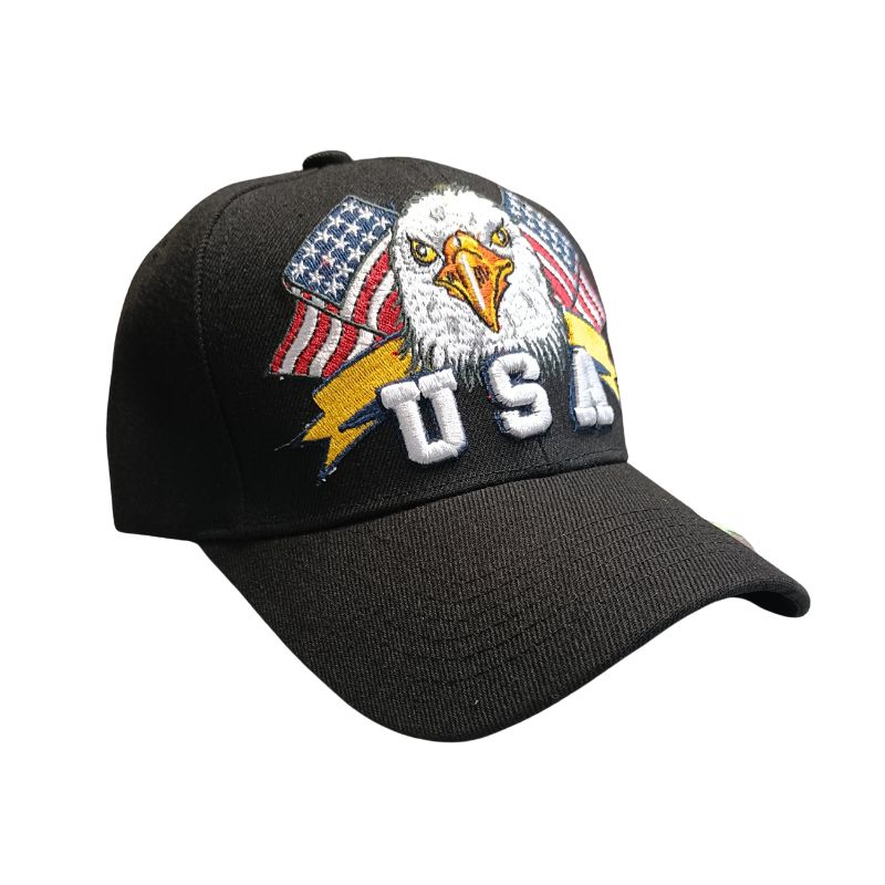 Rakuten - キャップ AMERICAN USA EAGLE（AC-CP-VM449-01 ） ブラック
