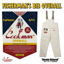 COOKMAN/NbN}@Fisherman's Bib Overall ijZbNXjuDenim NaturalvI[o[I[@ItzCg